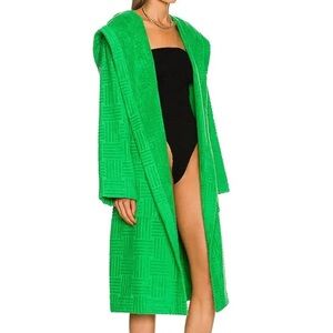 Bottega Veneta - Green Intreccio Bath Robe (Grass)